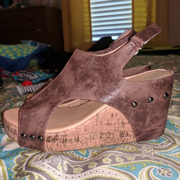 Shoes - Wedged sandals